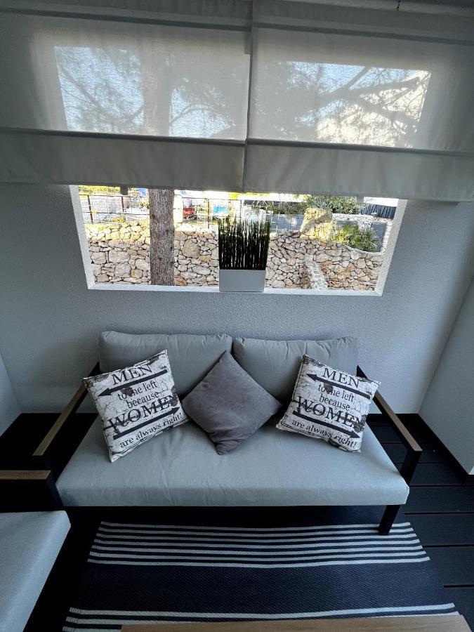 Luxury Mobile Home Pretty Green - Premium - Oaza Mira Resort -50 M From The Beach Drage Exterior foto